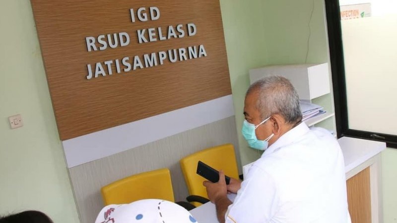 Salah satu layanan RSUD Jatisampurna. (Foto: Repro)