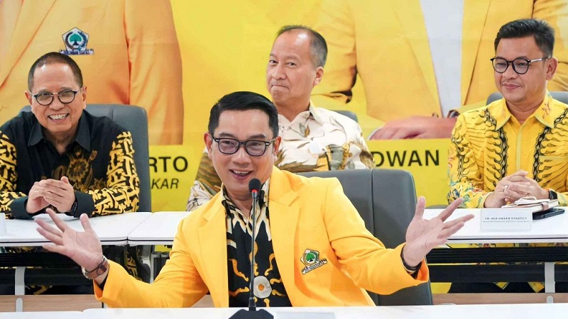 Mantan Gubernur Jabar Ridwan Kamik menjadi Ketua TKD Prabowo-Gibran Jawa Barat. (Foto: Repro)