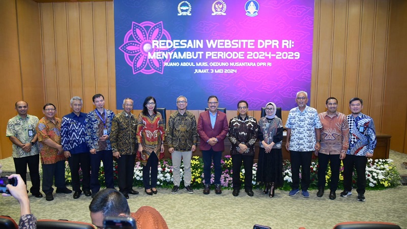 Forum Tematik Bakohumas dengan bertajuk "Redesain Website DPR RI: Menyambut Periode 2024-2029". (Foto: Dok DPR RI)