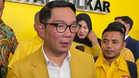 Politisi Partai Golkar Ridwan Kamil menyatakan siap maju Pilgub Jabar, tapi opsi Pilpres dan Pilgub DKI Jakarta diserahkan ke DPP Partai Golkar/Repro