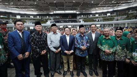 Dialog terbuka Muhammadiyah bersama calon pemimpin bangsa menghadirkan Capres dan Cawapres Anies Baswedan-Muhaimin Iskandar. (Foto: Dok Muhammadiyah)