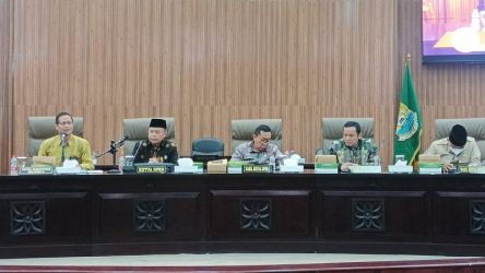 Rapat koordinasi antara KPK dan DPRD Kota Bekasi  terkait pencegahan korupsi. (Foto: Dok DPRD)