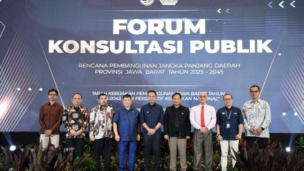 Forum Konsultasi Publik Dalam Rangka Penyusunan RPJPD Provinsi Jabar Tahun 2025-2045 . (Foto: Dok  Pemdaprov)