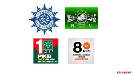 Kolase Muhammadiyah, NU, PKB dan PKS. (Repro)