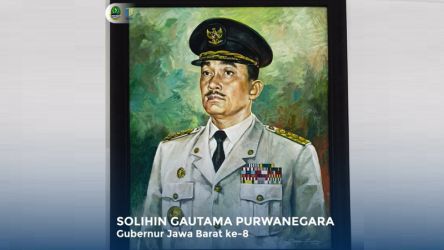 Gubernur Jabar ke - 8 Solihin Gautama Purwanegara. (Foto: Dok x @biro_umumjabar)