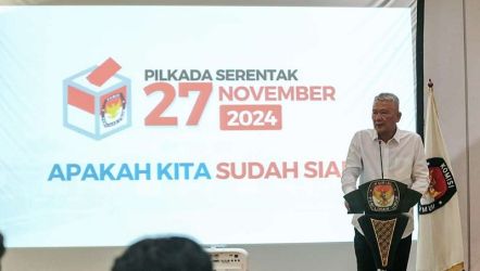 Penjabat Walikota Bandung Bambang Tirtoyuliono tekankan Pilkada 2034 harus jujur, aman, kondusif, dan terkendali. (Foto: