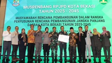 Musrenbang Rancangan Pembangunan Jangka Panjang Daerah (RPJPD) Kota Bekasi 2025-2045. (Foto: Repro)