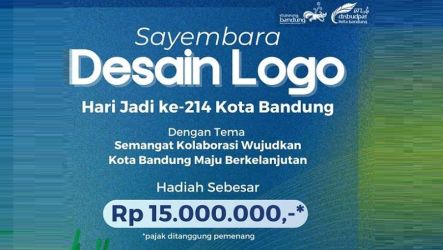 Sayembara desain logo Kota Bandung. (Foto: Repro)