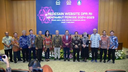 Forum Tematik Bakohumas dengan bertajuk "Redesain Website DPR RI: Menyambut Periode 2024-2029". (Foto: Dok DPR RI)